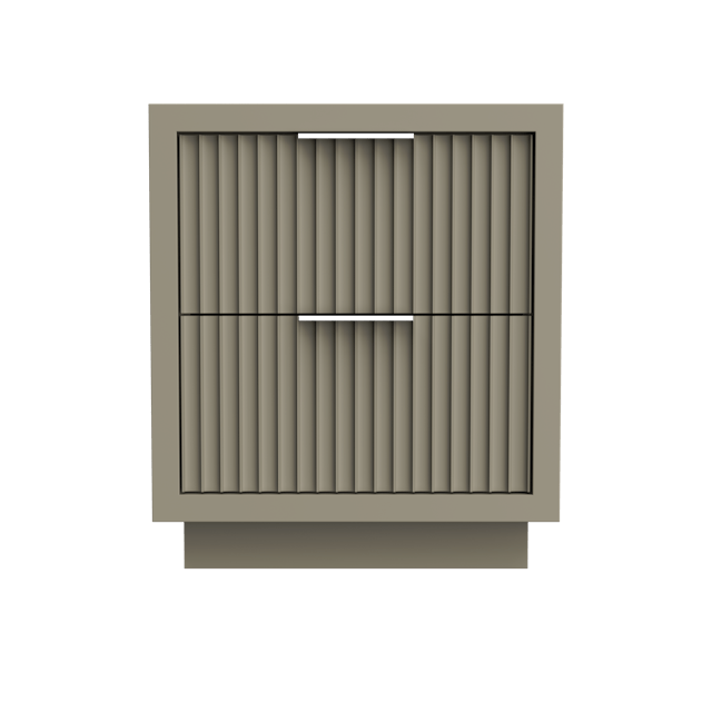 LeCrieú Two-Drawer Single Bath Vanity - base